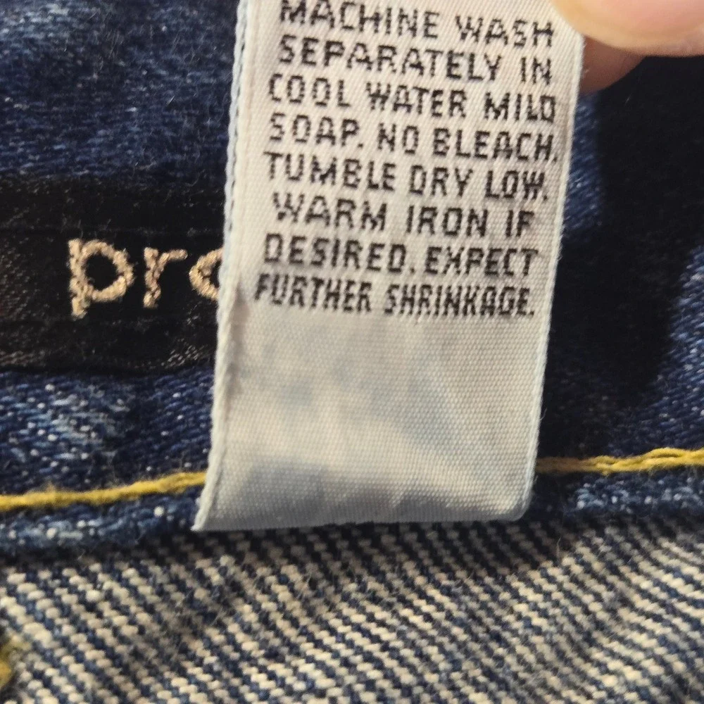 Vintage Props High Waisted Pleated Mom Jeans Medium Wash Western Womens 8 25 USA